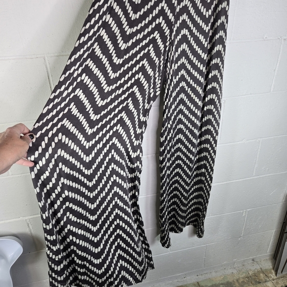 Cartonnier Anthropologie Wide Leg Palazzo Chevron Pants - Picture 7 of 11